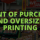 POINT OF PURCHASE AND OVERSIZED PRINTING - PEL HUGHES
