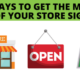 5 ways to get the most out of your store signage _ Pel Hughes print marketing new orleans