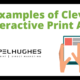 4 examples of clever interactive print ads _ Pel Hughes print marketing new orleans