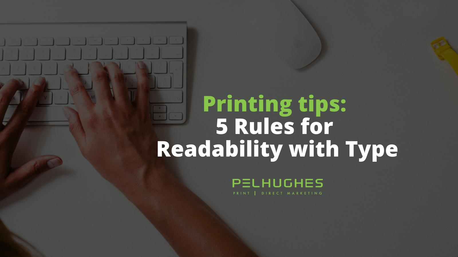 Printing tips 5 Rules for Readability with Type