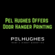 Pel Hughes Offers Door Hanger Printing - pel hughes print marketing new orleans la