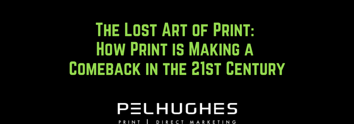 The Lost Art of Print - pel hughes print marketing new orleans la