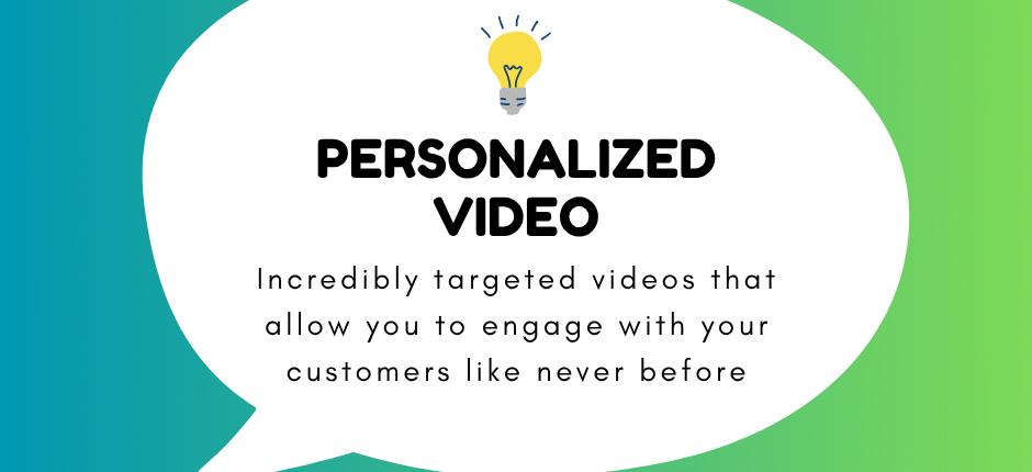 personalized video